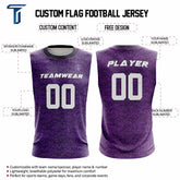 Granite Fade Compression 7V7 Flag football Jersey custom content